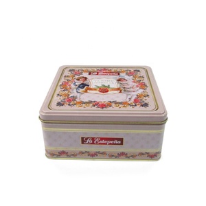 Empty Square Tin <strong>Box</strong> Tinplate Chocolate Each Tin <strong>Box</strong> in a <strong>Poly</strong> Bag, Proper Quantity Into an Exporter Carton. Food Yes,accept PVC - Product Image 4