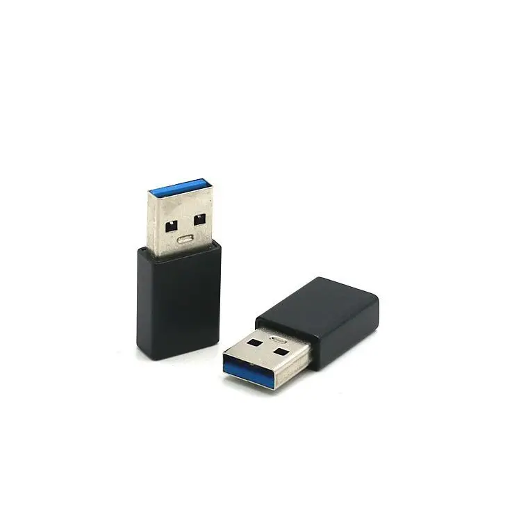 อลูมิเนียมอัลลอยด์ USB 3.0หญิงกับอะแดปเตอร์ OTG ชายชนิด C