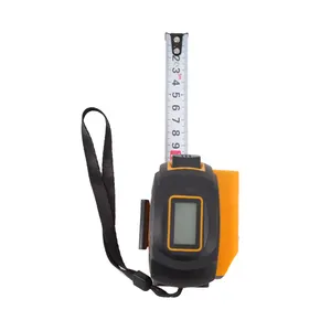 SNDWAY-medidor de distancia Digital, SW-TM60, 60m, 197 pies, cinta métrica láser
