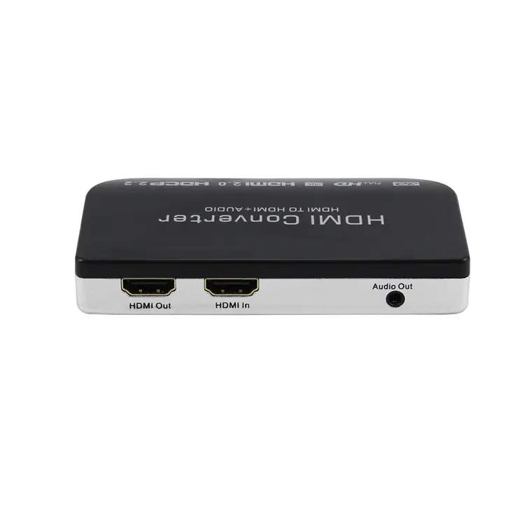 4Kx2K@60Hz HDMI 2.0(HDCP2.2) to HDMI Audio Extractor Converter Support ARC PASS/2.0CH/5.1CH Optical