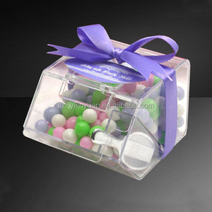 Hộp Kẹo Trái Cây Khô Với Muỗng Có Thể Xếp Chồng Lên Nhau Khuôn Mặt Tròn Trong Suốt <span class=keywords><strong>Acrylic</strong></span> Số Lượng Lớn <span class=keywords><strong>Candy</strong></span> <span class=keywords><strong>Bin</strong></span> Với Divider - Product Image 3