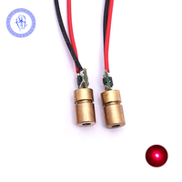 Mini Module Laser rouge à points pour vues, 10mw 650nm, 1 pièce