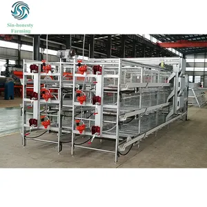 Poultry farming equipment poultry battery cages chicken cage for broiler