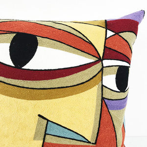 Buti Rajutan Mewah Picasso Sarung Bantal Sofa Bordir Bantal Lempar untuk Dekorasi Rumah - Product Image 4