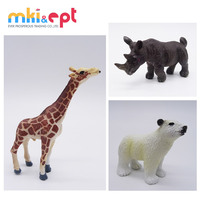 Lot de 12 figurines d'animaux, ensemble de jouets réalistes, animaux sauvages, nouveauté