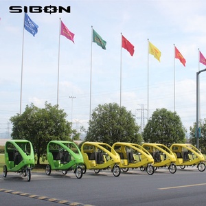 <span class=keywords><strong>SIBON</strong></span> B0610108 48v plomb acide battery1000w brushless moteur hydraulique frein à disque 3 siège 300kg pédale tricycle électrique fermé - Product Image 2