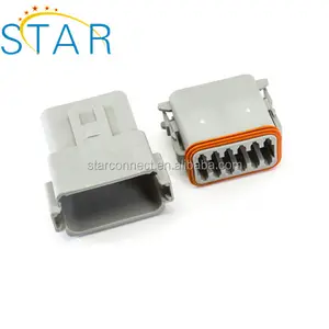 12 Pin Kit Konektor Deutsch Elektrik Mobil DT Pria Tahan Air DT04-12P/DT04-12PA/AT04-12PA DT06-12S Kawin