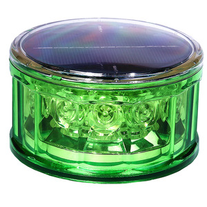 Luz de advertencia de tráfico LED giratoria magnética con energía Solar, baliza de ambulancia, pernos de carretera de acero, barricadas para gestión de tráfico - Product Image 3