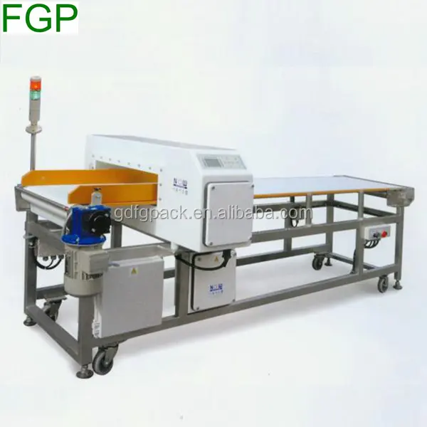 Özelleştirilmiş gıda ışınlama makinesi/gıda için metal dedektörü