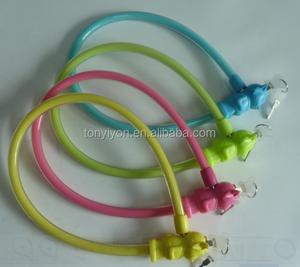 Khóa Cáp Màu Hồng Dễ Thương Cho Khóa Xe Máy Và Xe Đạp Khóa Chống Trộm - Product Image 3