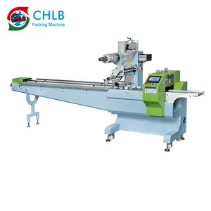 CB-300S CE automatico cuscino orizzontale Mini Flow Pack macchina Bagpacking macchina cuscino sacchetto Film imballaggio cibo e Non cibo 460