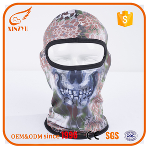 Passamontagna antivento integrale Ghost Skull Camo Face per moto Unisex - Product Image 4