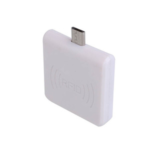 OTG-Schnitts telle RFID NFC Smart Card Reader für <span class=keywords><strong>Android</strong></span> ABS Material 125kHz 13,56 MHz Frequenzen Karten zugriffs kontroll karten leser - Product Image 3