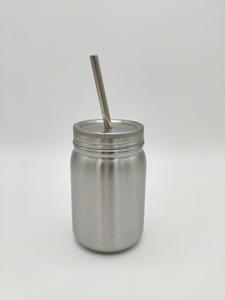 Cốc Thép Không Gỉ Moq Thấp Bình Mason Hai Lớp Bằng Thép Không Gỉ Phổ Biến Có Nắp Đậy Và Tay Cầm - Product Image 4