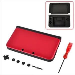 עבור 3ds xl 3ds ll המלא shell case גרסה אדומה 