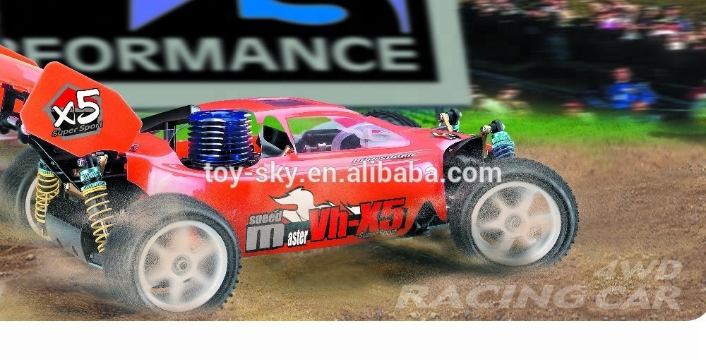 15CXP Engine Metal Monster 4WD Racing Nitro Buggy 1:10 RC Car