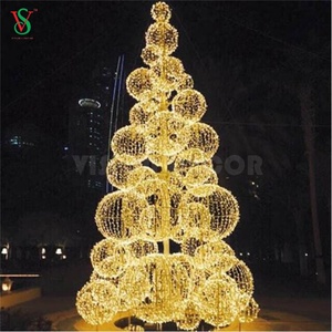 Custom Made Grote Outdoor Neon Boom 30ft Giant Led Verlichte Up Kerst Grote Bal Boom - Product Image 6