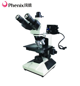 Phenix 50x-600x professionnel métallurgique trinoculaire microscope Électronique et Vertical Outils De Mesure - Product Image 2