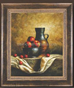 Splendida Struttura In Legno Massello <span class=keywords><strong>Pittura</strong></span> A <span class=keywords><strong>Olio</strong></span> Del Fiore, Angique Gold Trim Legno Lucidatura Incorniciato <span class=keywords><strong>Pittura</strong></span> A <span class=keywords><strong>Olio</strong></span> <span class=keywords><strong>Pittura</strong></span> Murale - Product Image 6