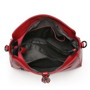 Fabricante chino <span class=keywords><strong>al</strong></span> <span class=keywords><strong>por</strong></span> <span class=keywords><strong>mayor</strong></span> 100% bolso de mano de cuero genuino de moda bolso de mano de cuero real bolso de señora - Product Image 5