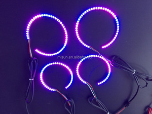 Atv LED halo anneaux pour phares démon/ange yeux rénovation BRICOLAGE - Product Image 2