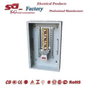 Square D plug in type 4 way load center panel distribution board