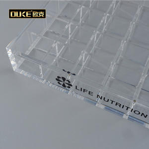 Nhà Máy Bán Buôn Trong Suốt <span class=keywords><strong>Acrylic</strong></span> Vòng Trang Sức Hiển Thị Hộp Máy Tính Để Bàn Hiển Thị Lưu Trữ Hộp <span class=keywords><strong>Acrylic</strong></span> Lật Bìa Hộp - Product Image 3