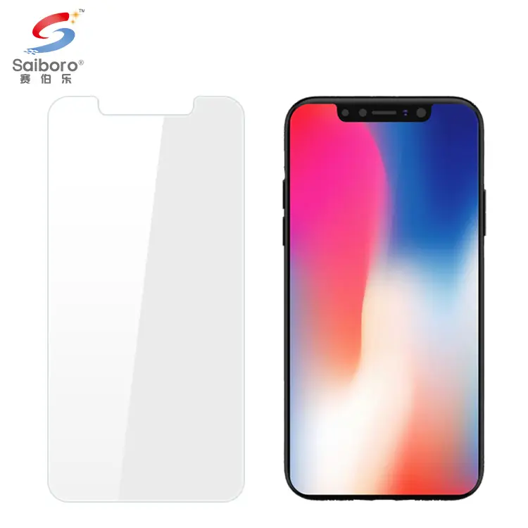 Anti shock 9h tempered glass screen for iphone x, for apple for iphone 11 screen guard protector film