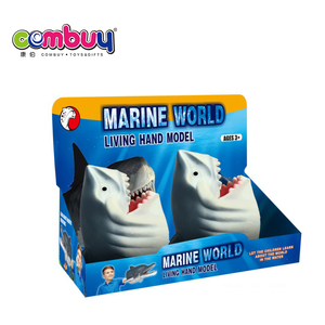 Động Vật Biển Tay Modle Nhựa Cao Su Cá Mập Con Rối - Product Image 4
