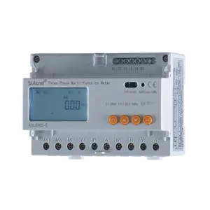 Eksternal Ct Tiga 3 Phase Meter Energi dengan RS485 untuk Solar Di Gride Inverter