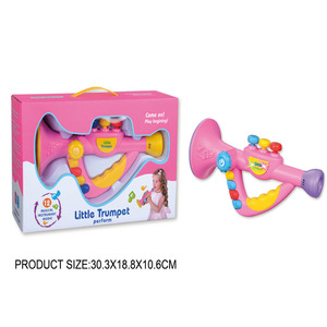 Phổ Biến Nhất Đa Chức Năng Phim Hoạt Hình Nhựa Nhạc Cụ Điện Changer Giọng Sừng Trumpet Đồ Chơi Cho Trẻ Em - Product Image 2