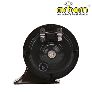 Klaxon de <span class=keywords><strong>voiture</strong></span> MRHORN à deux tons (ton haut/ton bas) 12V/24V ABS avec plage de décibels de 105-118 dB, vert armée, diamètre 88 mm pour ACURA GAC 2016- - Product Image 2