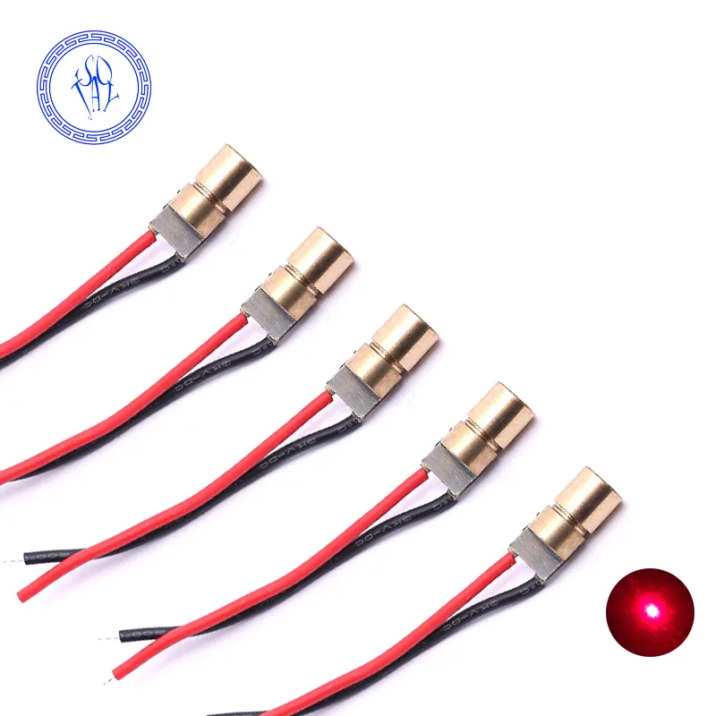 5 V 5 MW Mini Kepala Laser Merah 6 Mm Diode Modul 635nm Laser