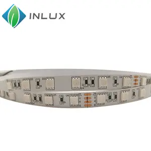 Tira de luz de led flexível, alta qualidade, longo duração, ip20/ip65/ip67/ip68 rgb, 3 em 1, rgb 5050, flexível