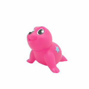 China fábrica produtos ecológico pvc mar leão brinquedo, banho, animal de borracha flutuante e agitando brinquedo para crianças - Product Image 2