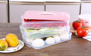 Plastic Food <strong>Storage</strong> Containers <strong>Vegetable</strong> Refrigerator Fruit <strong>Storage</strong> - Product Image 5