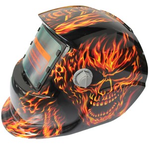 In fibra di carbonio predator personalizzato casco di saldatura automatica del cranio