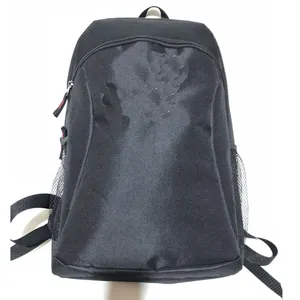 factory kids 600D black school sport travelling racksack backpack book bag