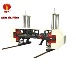 CNC Chariot <span class=keywords><strong>à</strong></span> Grumes Horizontale <span class=keywords><strong>Scie</strong></span> <span class=keywords><strong>à</strong></span> ruban Lame Machine - Product Image 1
