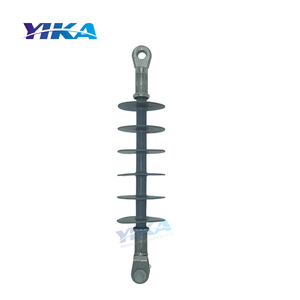 Yika điện áp cao 24KV 70kn Composite Polymer Silicone cao su treo cách điện <span class=keywords><strong>iec61109</strong></span> tiêu chuẩn với Khóa Pin - Product Image 2