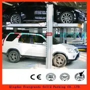 suministro directo de fábrica portátil mini sistema de aparcamiento 2 puestos elevador de coches