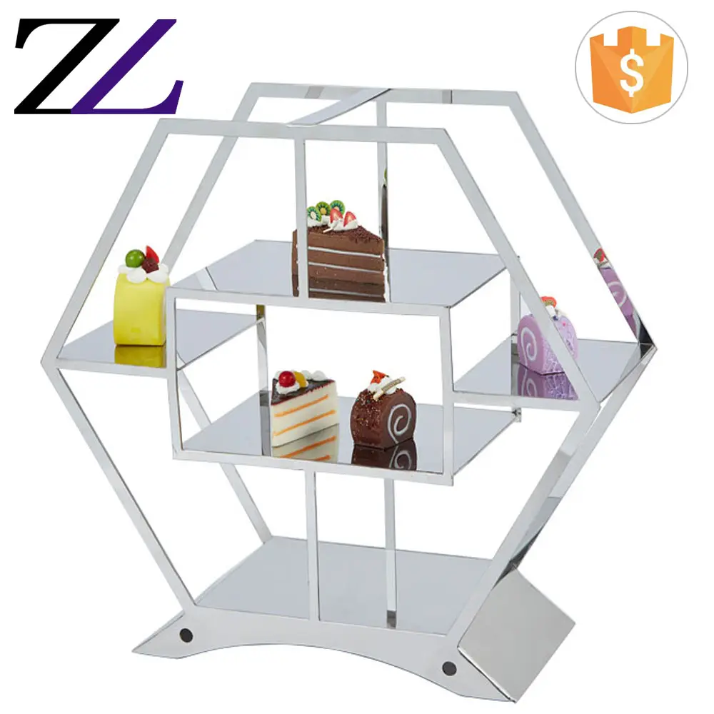 Catering buffet equipment list banquet food dessert rack modern boutique buffet food display shelf