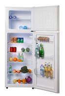 355L Énergie Solaire DC 24 V Hors Grille Refrigerateur Haut Congélateur Double Porte Réfrigérateur H2-R-355T 100 W - Product Image 2