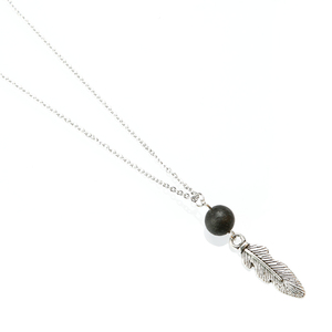 Lava Rock Minyak Esensial <span class=keywords><strong>Diffuser</strong></span>, Perhiasan Minimalis Minyak Esensial, Kalung Warna Emas Cantik - Product Image 5