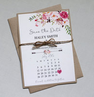 Mariage élégant, personnalisable, conserve la Date, pas cher