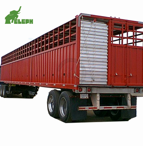 <span class=keywords><strong>Jaula</strong></span> de valla de 60 toneladas, transporte de carga a granel para ganado, semirremolque de camión - Product Image 5
