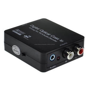 Kaliteli dijital analog ses dekoder spdif/koaksiyel 5.1- kanal giriş <span class=keywords><strong>rca</strong></span> l/r/3.5mm kulaklık çıkışı - Product Image 4