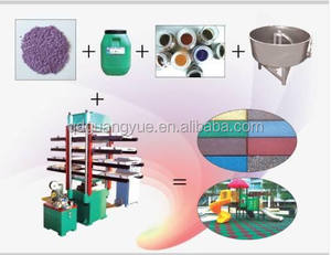 Pressa vulcanizzante per piastrelle in gomma/macchina per la produzione di tappetini in gomma/vulcanizzatore per pneumatici usati - Product Image 2