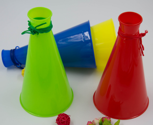 Partidos de fútbol Fan Cheering Megáfono Plástico Vuvuzela Cuerno Plástico Cuerno Juguete Plástico Aire Cuernos - Product Image 4