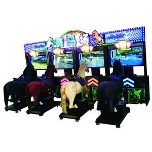 Hot Bán Công Viên Giải Trí Thiết Bị Coin Operated Gogo Jockey Mô Phỏng Ngựa Cưỡi Arcade Trò Chơi Máy - Product Image 4